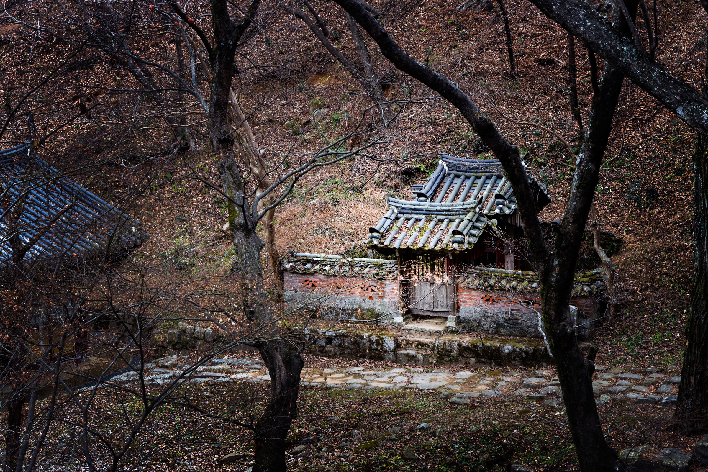 산사의 고요함 시리즈 작품 05